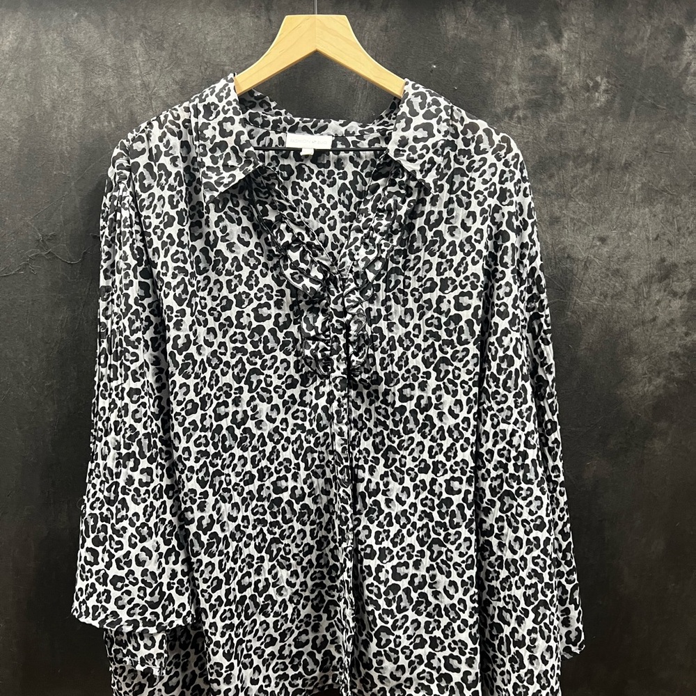 Leopard Print Women's Top